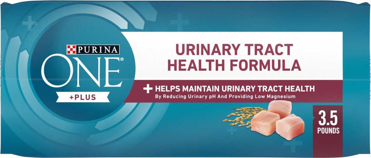 slide 9 of 9, ONE Purina ONE High Protein Dry Cat Food, +Plus Urinary Tract Health Formula, 3.5 lb