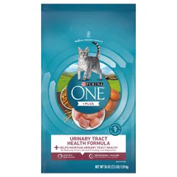 Purina ONE High Protein Dry Cat Food, +Plus Urinary Tract Health Formula - 3.5 lb. Bag
