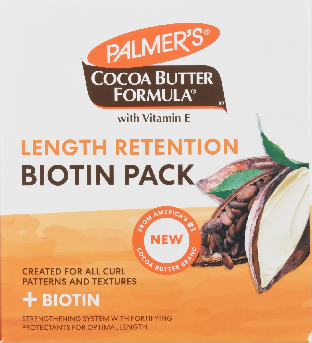 slide 7 of 9, Palmer's Cocoa Butter Formula + Biotin Length Retention Biotin Pack, 2.1 fl. oz., 2.1 oz