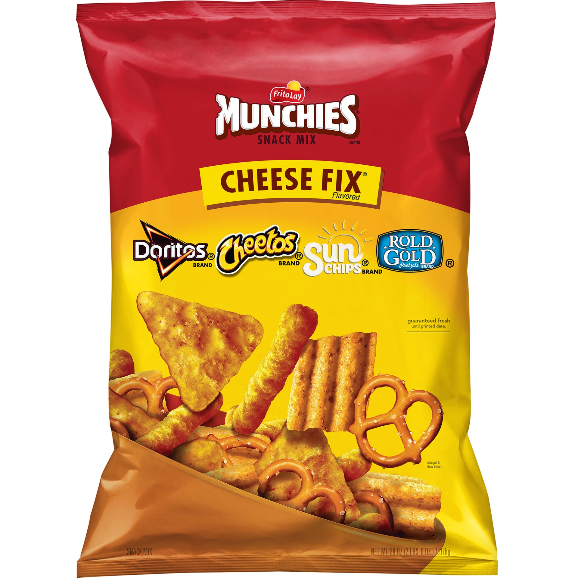 slide 1 of 1, Frito-Lay Inc. Munchies Cheese Fix Snack Mix, 