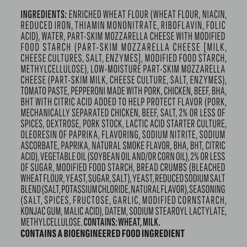 slide 8 of 11, DiGiorno Cheese Stuffed Crust Pepperoni Frozen Pizza - 8.5oz, 8.5 oz