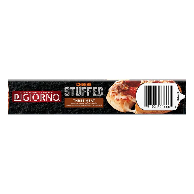 slide 4 of 8, DiGiorno Cheese Stuffed Crust Three Meat Frozen Pizza - 9.2oz, 9.2 oz