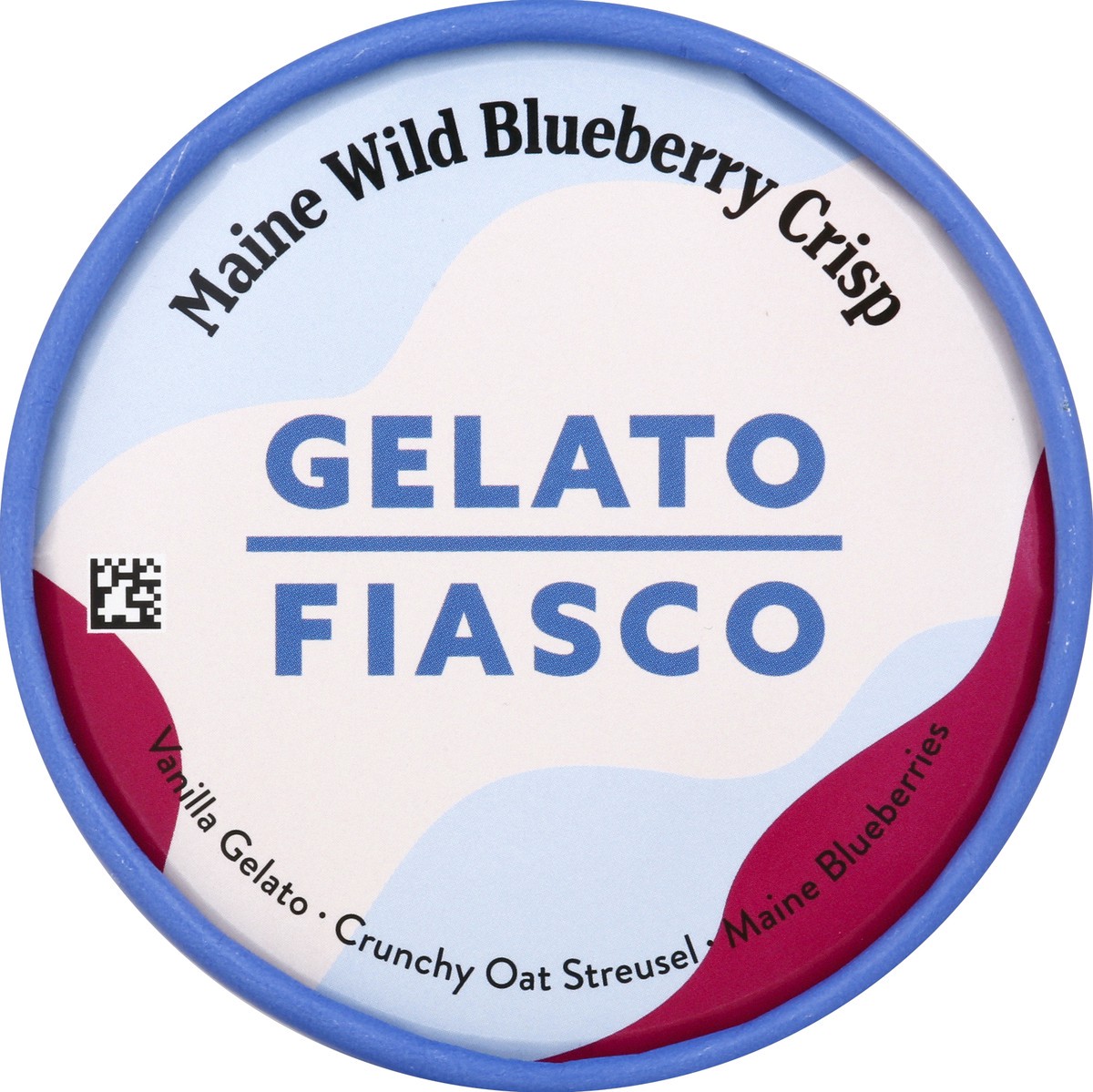 slide 2 of 6, Gelato Fiasco Gelato, Maine Wild Blueberry Crisp, 1 pint