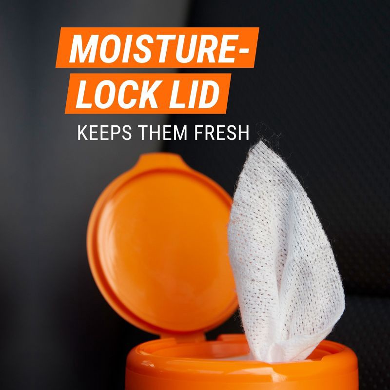 slide 7 of 11, Armor All 3pk 30ct Triple Pack Protectant/Cleaning/Glass Wipes Automotive Interior Cleaner: Car Cleaning Supplies, UV Protection, Non-Abrasive, 3 ct, 30 ct