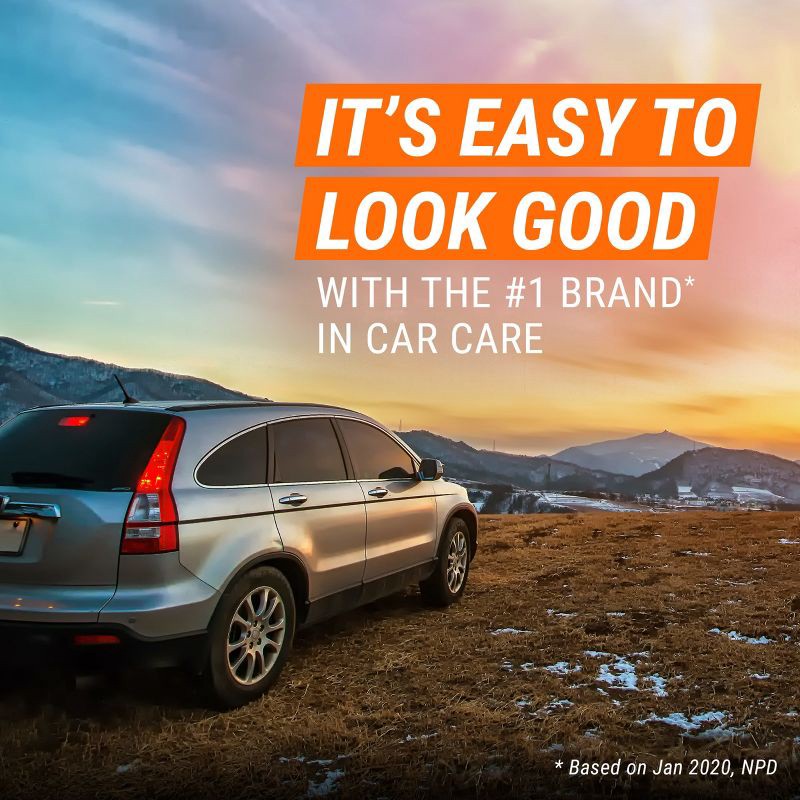 slide 7 of 8, Armor All 64oz Automotive Car Wash: Liquid Car Cleaner Soap, Non-Abrasive Vehicle Wash, Unscented, Removes Dirt & Soil, 64 oz