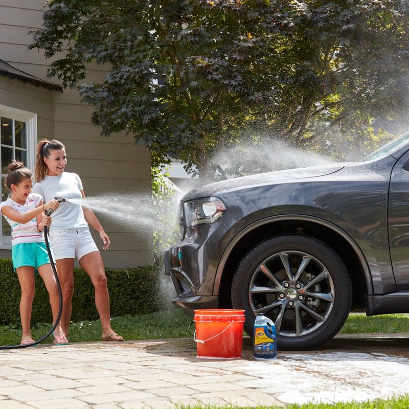 slide 8 of 8, Armor All 64oz Automotive Car Wash: Liquid Car Cleaner Soap, Non-Abrasive Vehicle Wash, Unscented, Removes Dirt & Soil, 64 oz