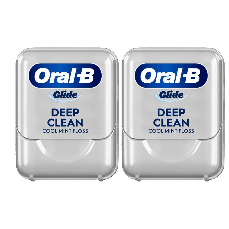 slide 2 of 12, Oral-B Dental Floss Glide Pro-Health Deep Clean - Cool Mint - 2pk, 2 ct