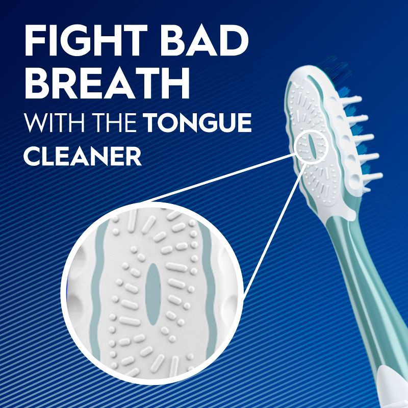 slide 6 of 11, Oral-B CrossAction All In One Toothbrushes, Deep Plaque Removal, Soft - 2ct, 2 ct