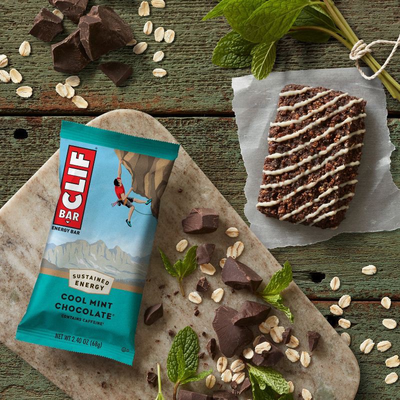 slide 2 of 7, CLIF Bar Cool Mint Chocolate Energy Bars - 6ct, 6 ct