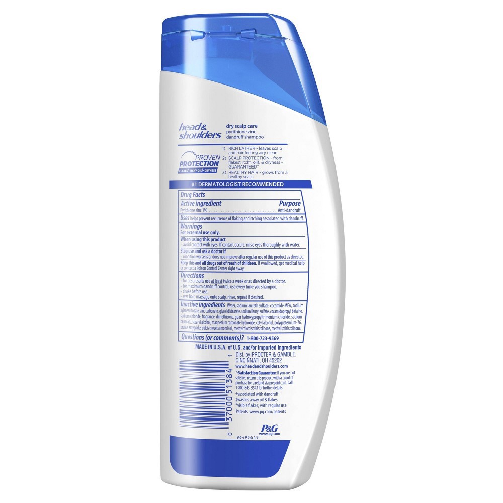 slide 3 of 5, Head & Shoulders Dry Scalp Care Daily-Use Anti-Dandruff Paraben Free Shampoo - 23.7 fl oz, 23.7 fl oz