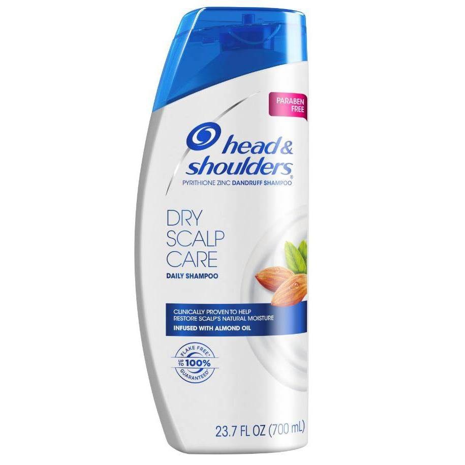 slide 1 of 5, Head & Shoulders Dry Scalp Care Daily-Use Anti-Dandruff Paraben Free Shampoo - 23.7 fl oz, 23.7 fl oz