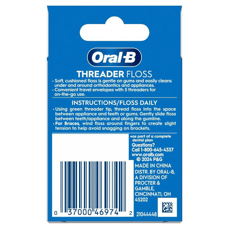 slide 2 of 7, Oral-B Glide Pro-Health Dental Threader Floss - 30ct, 30 ct