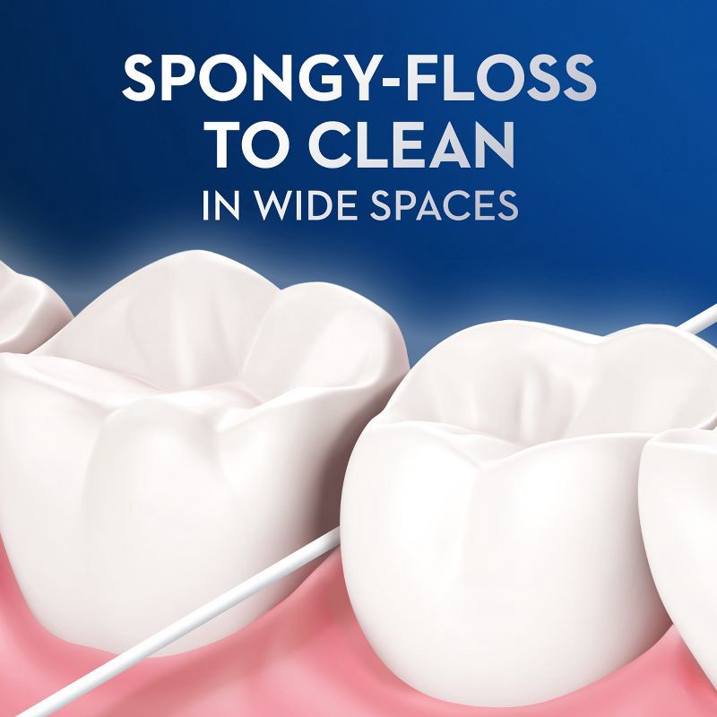 slide 5 of 9, Oral-B Mint Super Floss Pre-Cut Strands - 50ct, 50 ct