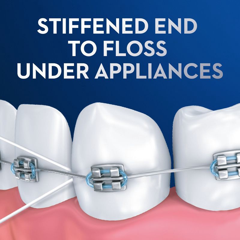 slide 6 of 9, Oral-B Mint Super Floss Pre-Cut Strands - 50ct, 50 ct