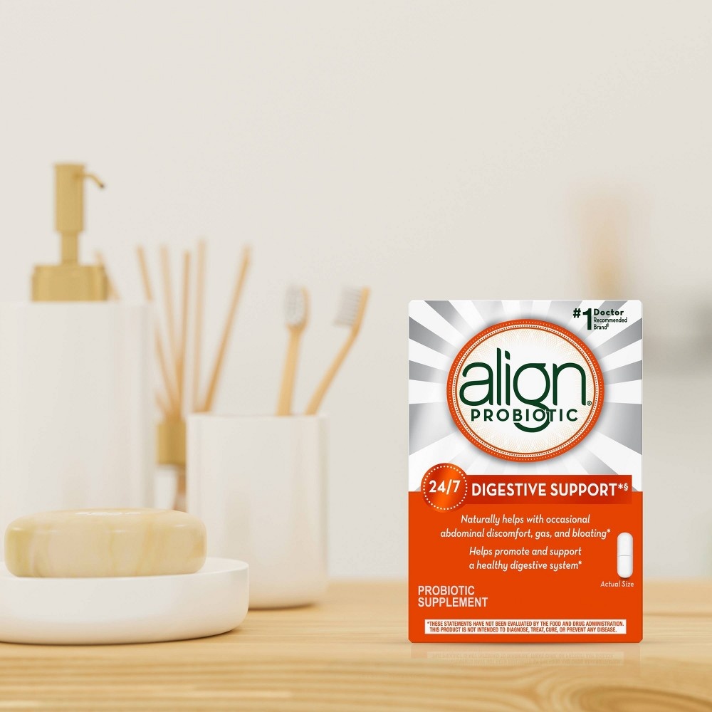 slide 4 of 10, Align Probiotics Probiotic Supplement for Daily Digestive Health - 42ct, 42 ct