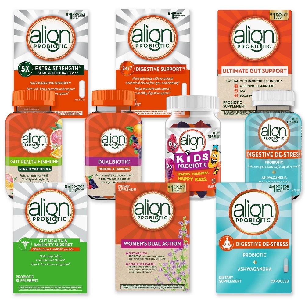 slide 9 of 10, Align Probiotics Probiotic Supplement for Daily Digestive Health - 42ct, 42 ct