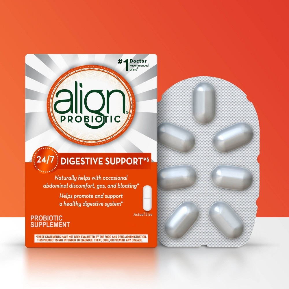 slide 10 of 10, Align Probiotics Probiotic Supplement for Daily Digestive Health - 42ct, 42 ct