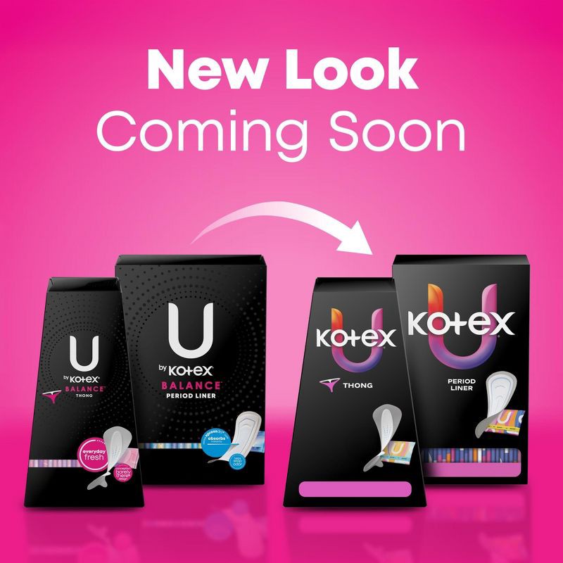 slide 3 of 11, U by Kotex Balance Fragrance Free Panty Liners - Light Absorbency - Regular length - 100ct, 100 ct