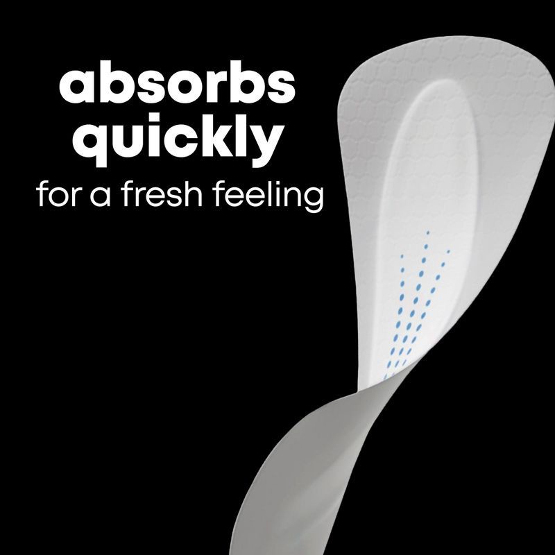 slide 6 of 11, U by Kotex Balance Fragrance Free Panty Liners - Light Absorbency - Regular length - 100ct, 100 ct