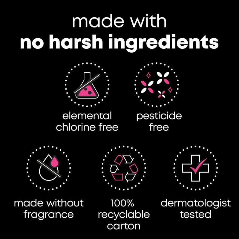 slide 7 of 11, U by Kotex Balance Fragrance Free Panty Liners - Light Absorbency - Regular length - 100ct, 100 ct