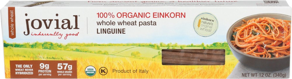 slide 1 of 4, Jovial Linguine Einkorn Psta, 12 oz