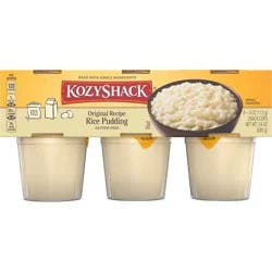 Kozy Shack Original Recipe Rice Pudding - 6ct/4oz Cups