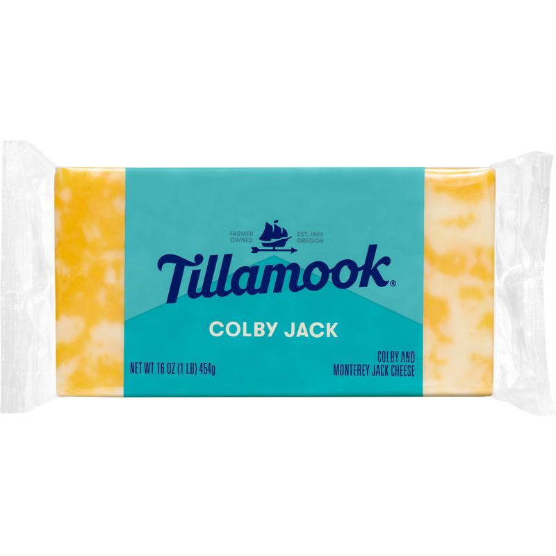slide 1 of 4, Tillamook Colby Jack Cheese Block - 16oz, 16 oz