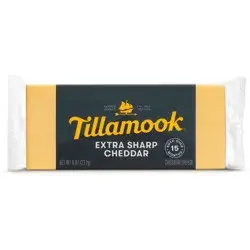 Tillamook Extra Sharp Cheddar Cheese Block - 8oz