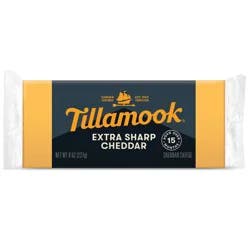 Tillamook Extra Sharp Cheddar Cheese Block - 8oz