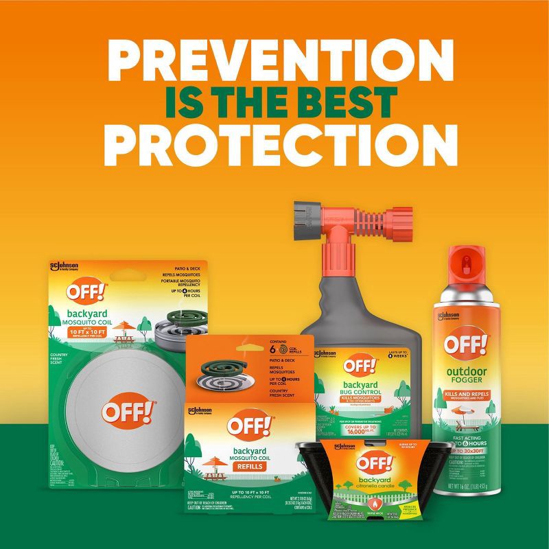 slide 9 of 13, OFF! Citronella Candle Outdoor Bug Deterrent Mosquito Candle - 23oz, 23 oz