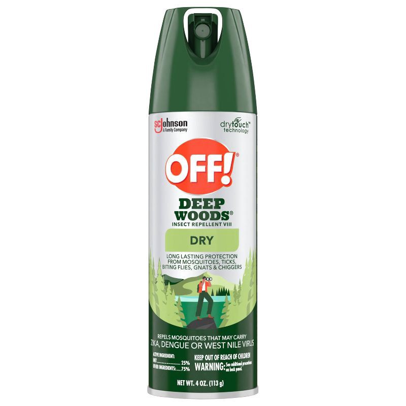 slide 3 of 14, OFF! Deep Woods Mosquito Repellent Bug Spray - 4oz, 4 oz