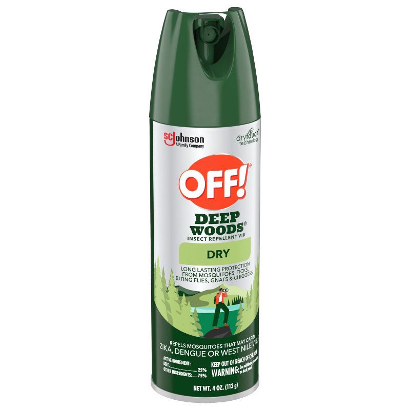 slide 13 of 13, OFF! Deep Woods Mosquito Repellent Bug Spray - 4oz, 4 oz