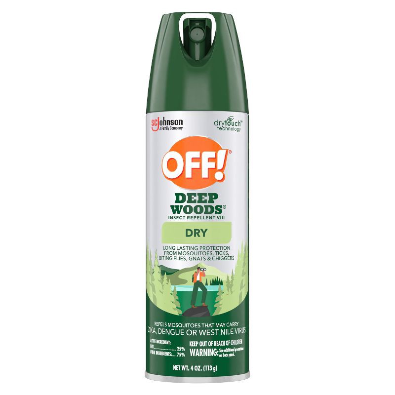 slide 1 of 14, OFF! Deep Woods Mosquito Repellent - 4oz, 4 oz