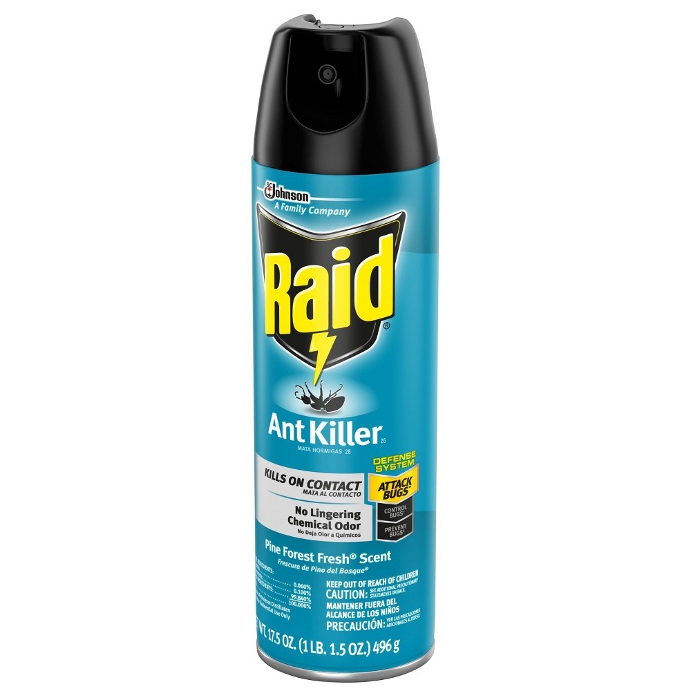 slide 3 of 5, Raid Ant Killer 26 - Pine Forest Fresh Scent, 17.5 oz