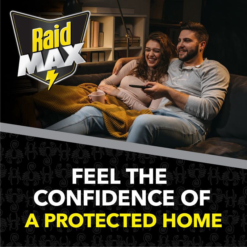 slide 7 of 13, Raid Max Spider and Scorpion Killer Bug Spray - 12oz, 12 oz