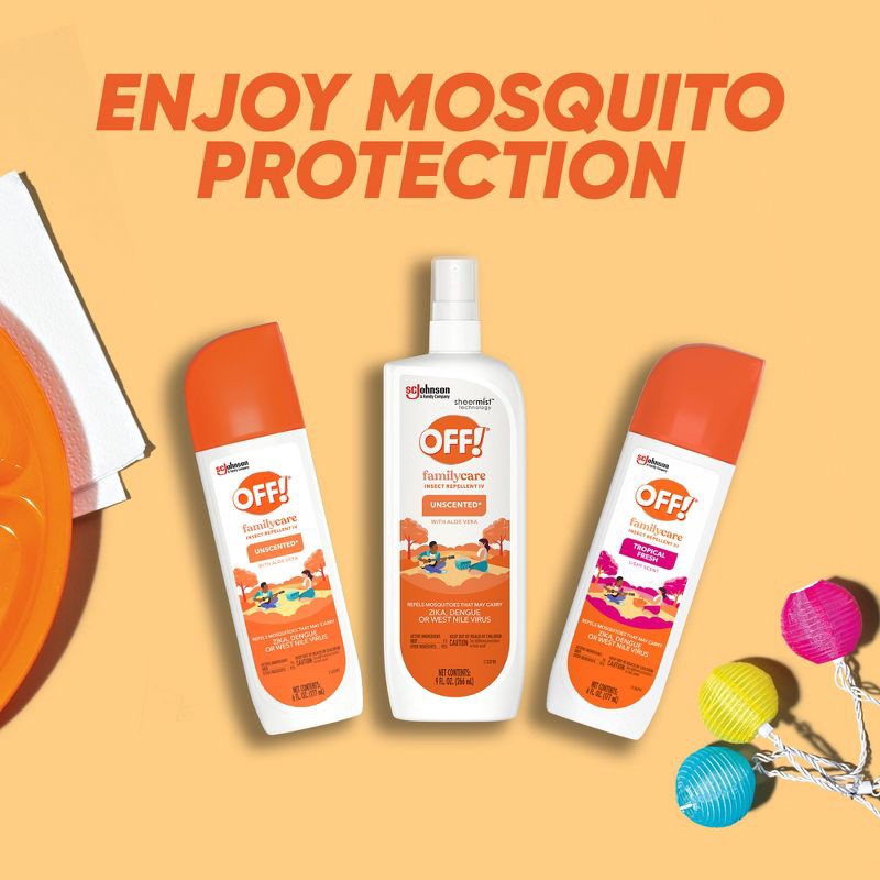 OFF! FamilyCare Mosquito Repellent Unscented - 9oz 9 oz