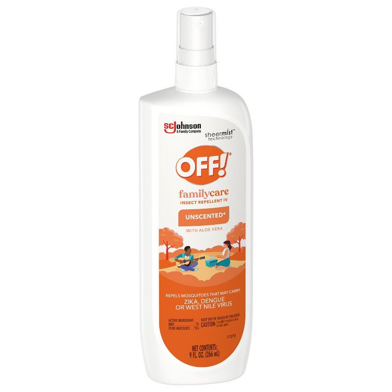 slide 15 of 16, OFF! FamilyCare Mosquito Repellent Unscented - 9oz, 9 oz