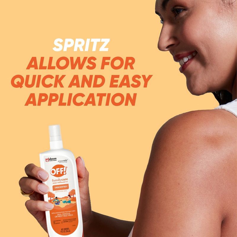 slide 8 of 16, OFF! FamilyCare Mosquito Repellent Unscented - 9oz, 9 oz
