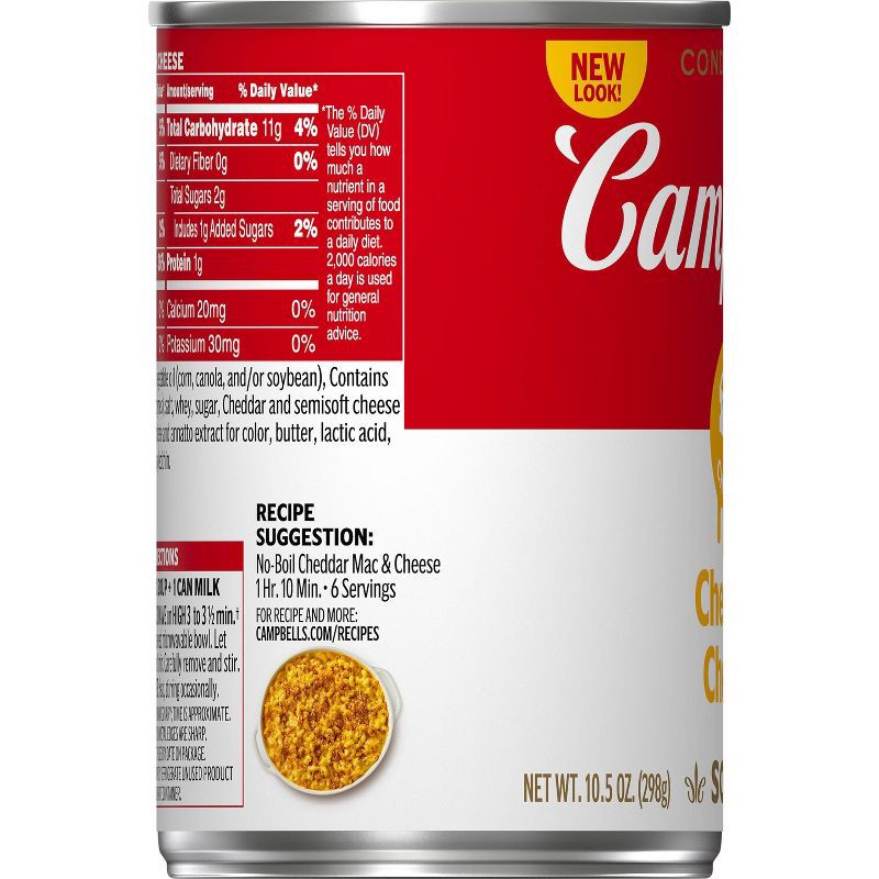 slide 10 of 11, Campbell's Condensed Cheddar Cheese Soup - 10.5oz, 10.5 oz