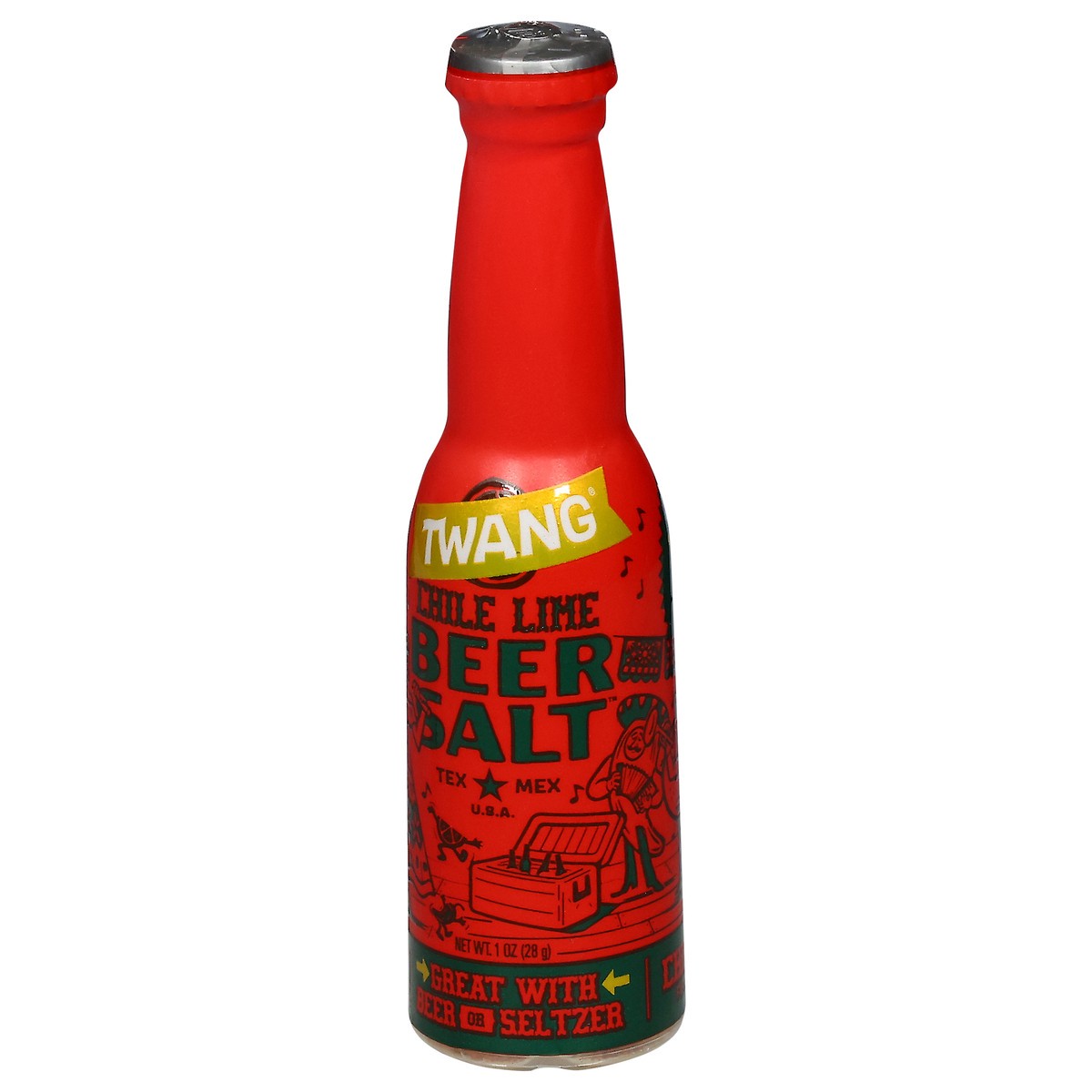 slide 12 of 12, Twang Chile Lime Beer Salt 1 oz, 1 oz