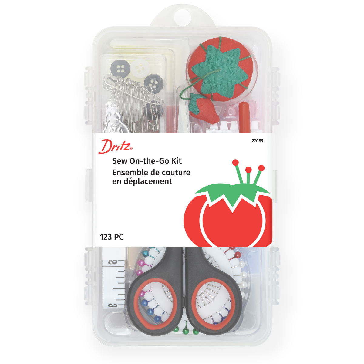 slide 1 of 4, Dritz Sewing Essentials Kit, 1 ct