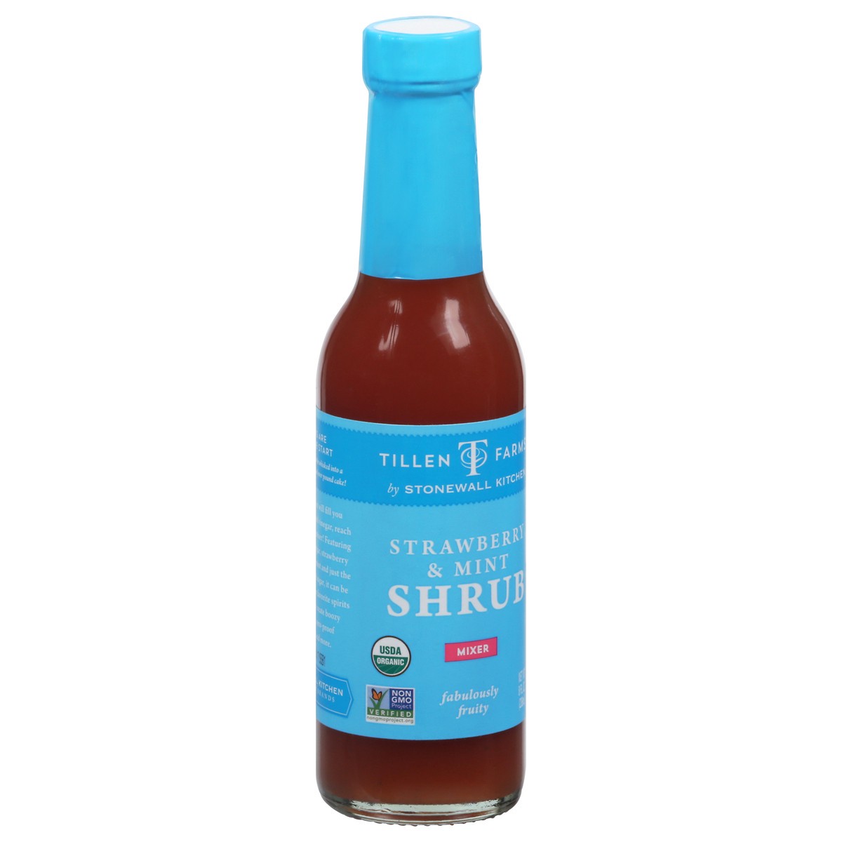 slide 2 of 9, Tillen Farms Mixer Strawberry & Mint Shrub - 8 fl oz, 8 fl oz