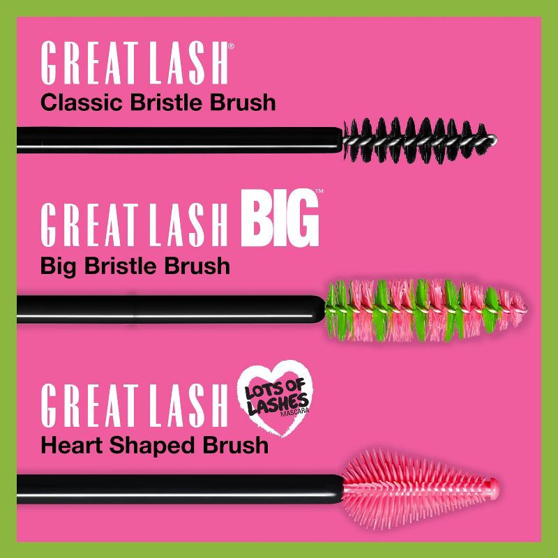 slide 7 of 8, Maybelline Great Lash Lots of Lashes Mascara - 140 Blackest Black - 0.43 fl oz, 0.43 fl oz