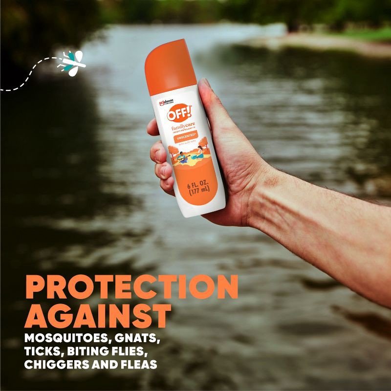 slide 2 of 13, OFF! FamilyCare Mosquito Repellent Bug Spray Smooth & Dry - 6 fl oz, 6 oz