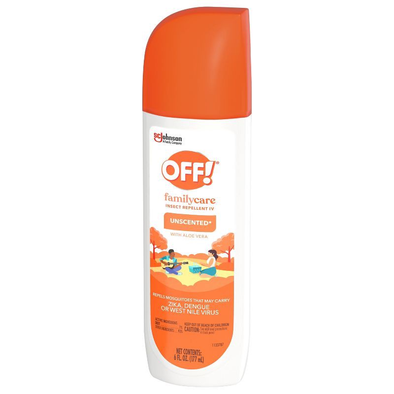 slide 12 of 13, OFF! FamilyCare Mosquito Repellent Bug Spray Smooth & Dry - 6 fl oz, 6 oz