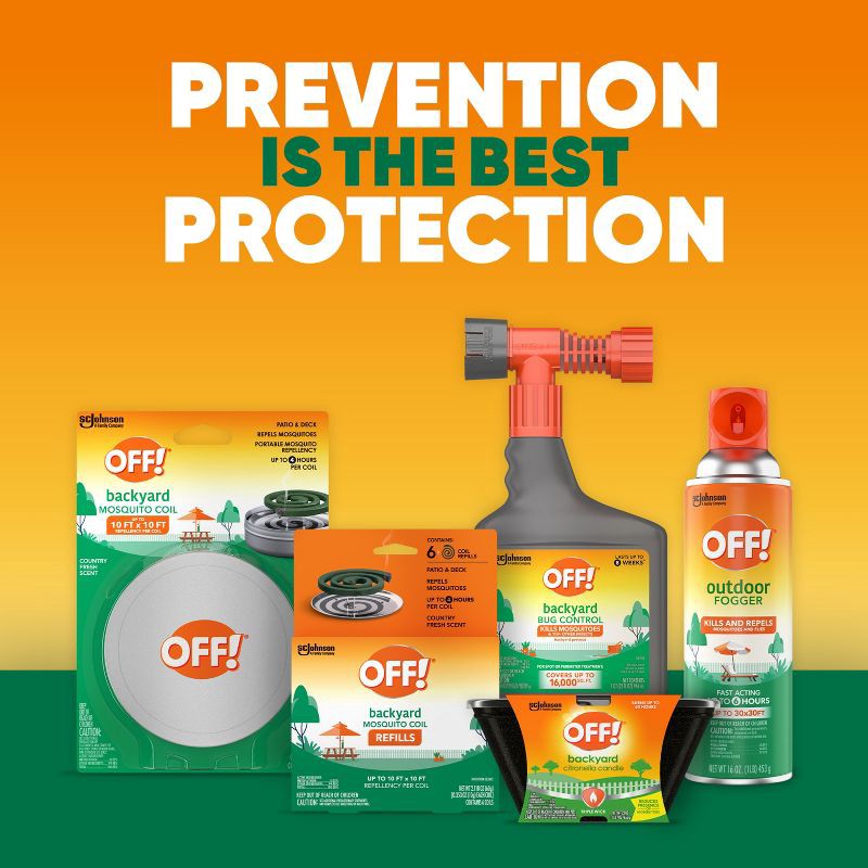 slide 9 of 13, OFF! 18oz Citronella Candle Outdoor Bug Deterrent Mosquito Candle - 18oz, 18 oz