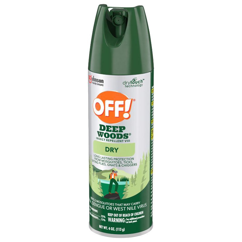 slide 12 of 13, OFF! Deep Woods Mosquito Repellent Bug Spray - 4oz, 4 oz