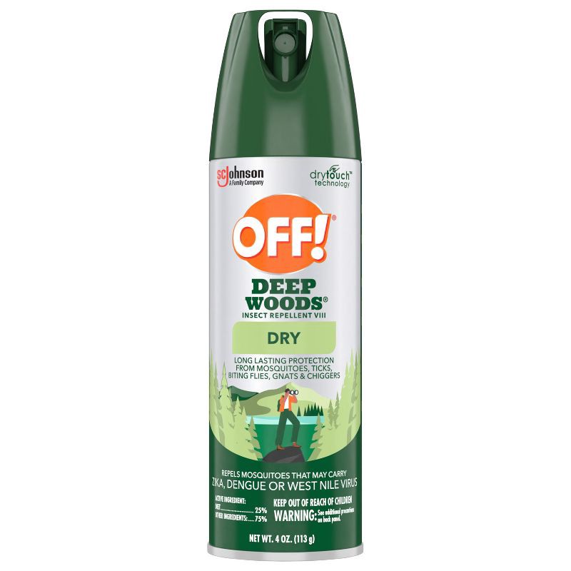 slide 10 of 13, OFF! Deep Woods Bug & Mosquito Spray - 4oz, 4 oz