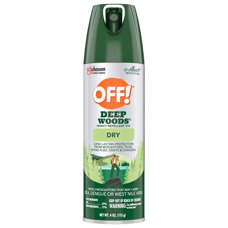 slide 10 of 13, OFF! Deep Woods Bug & Mosquito Spray - 4oz, 4 oz