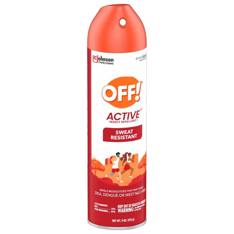 slide 13 of 13, OFF! Active Mosquito Repellent Bug Spray 15% DEET - 9oz, 9 oz